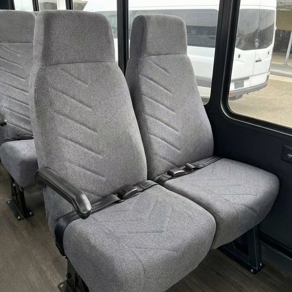 beverly hills 18 passenger minibus high back seats