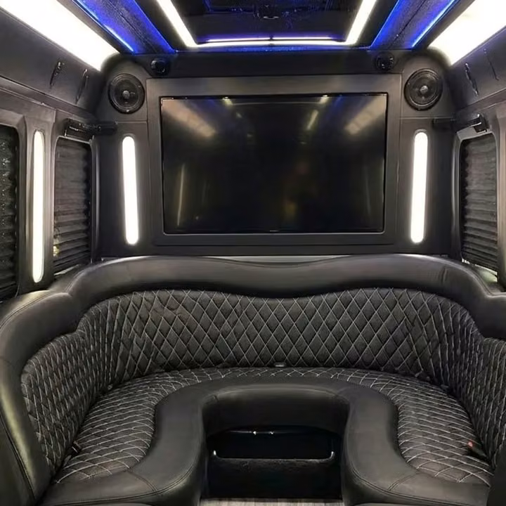beverly hills party bus sound system