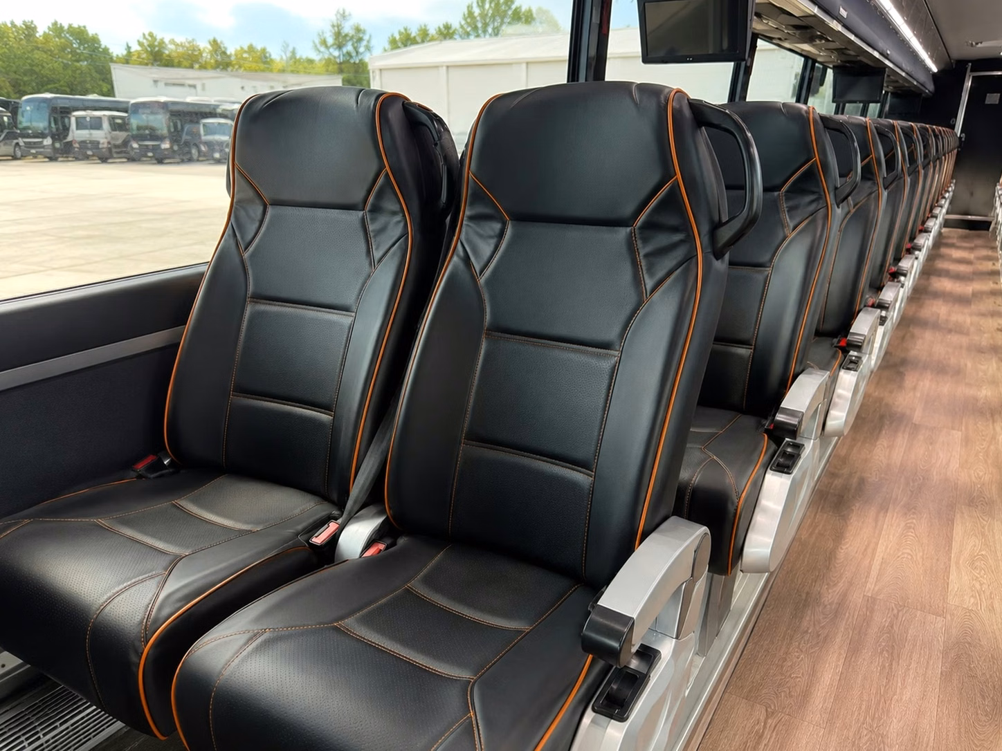 beverly hills wedding buses with a c wifi power outlets and onboard restrooms