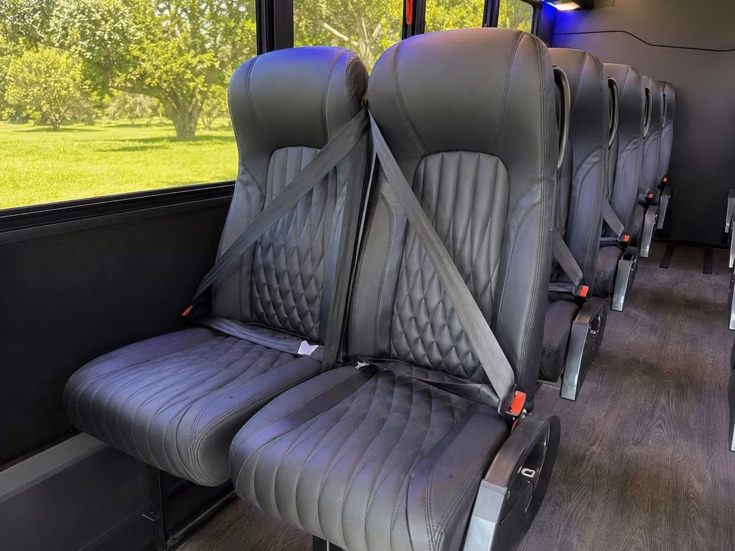20 passenger minibus inside